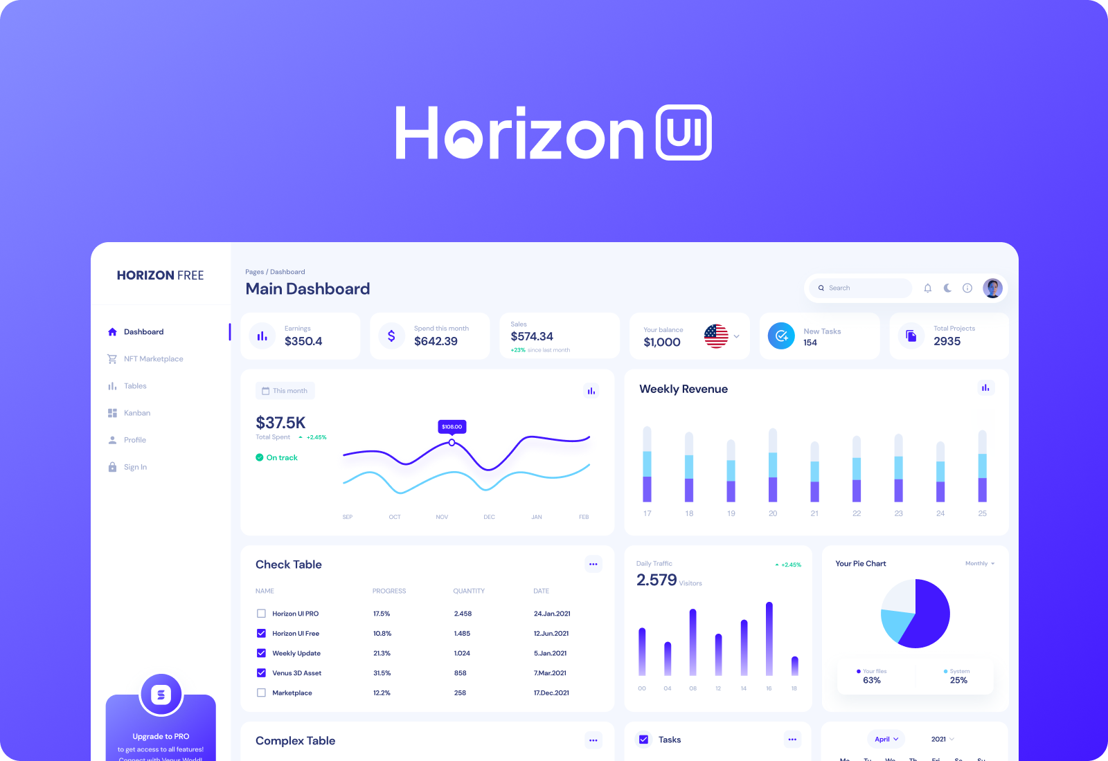 Horizon UI