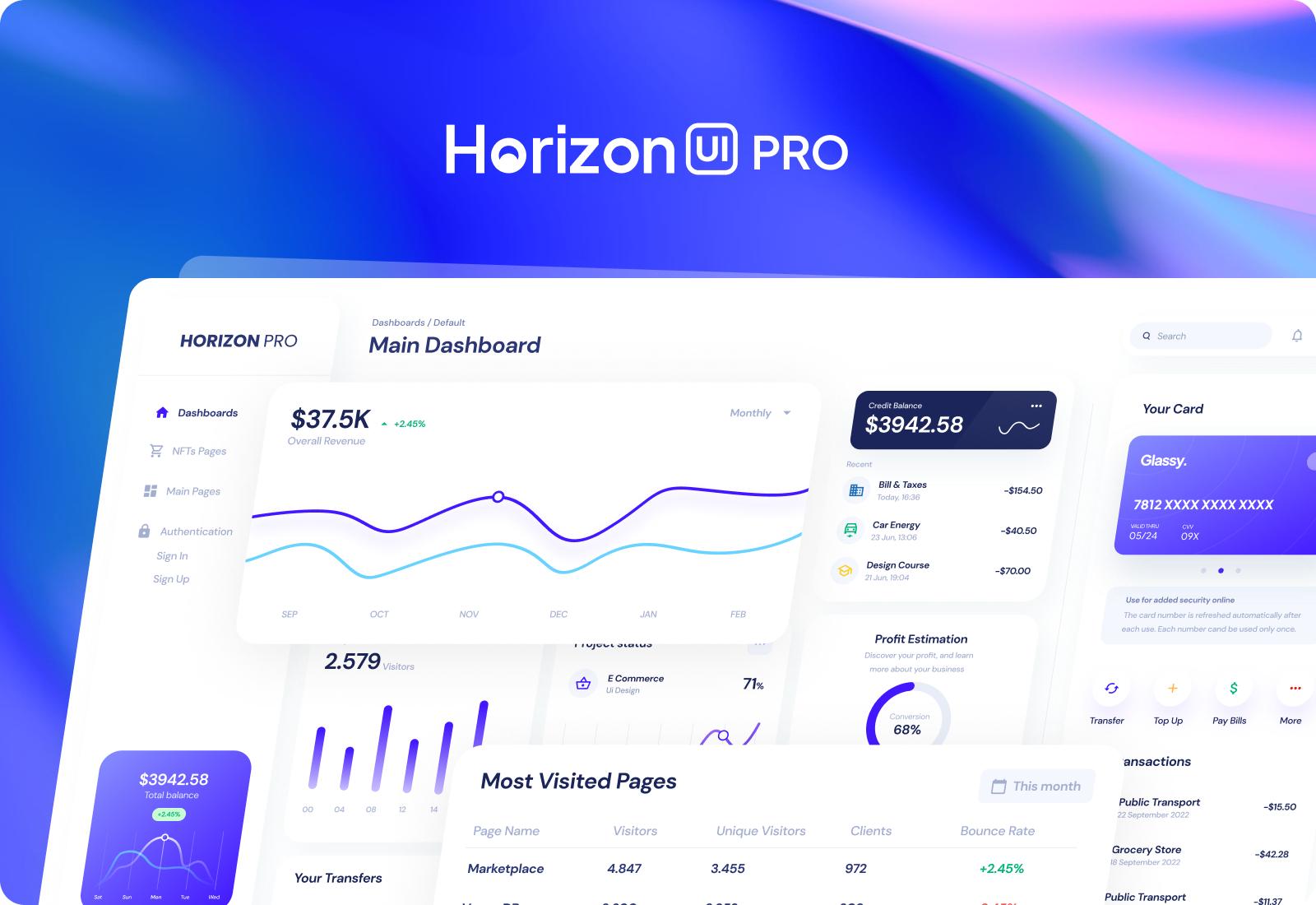 Horizon UI PRO