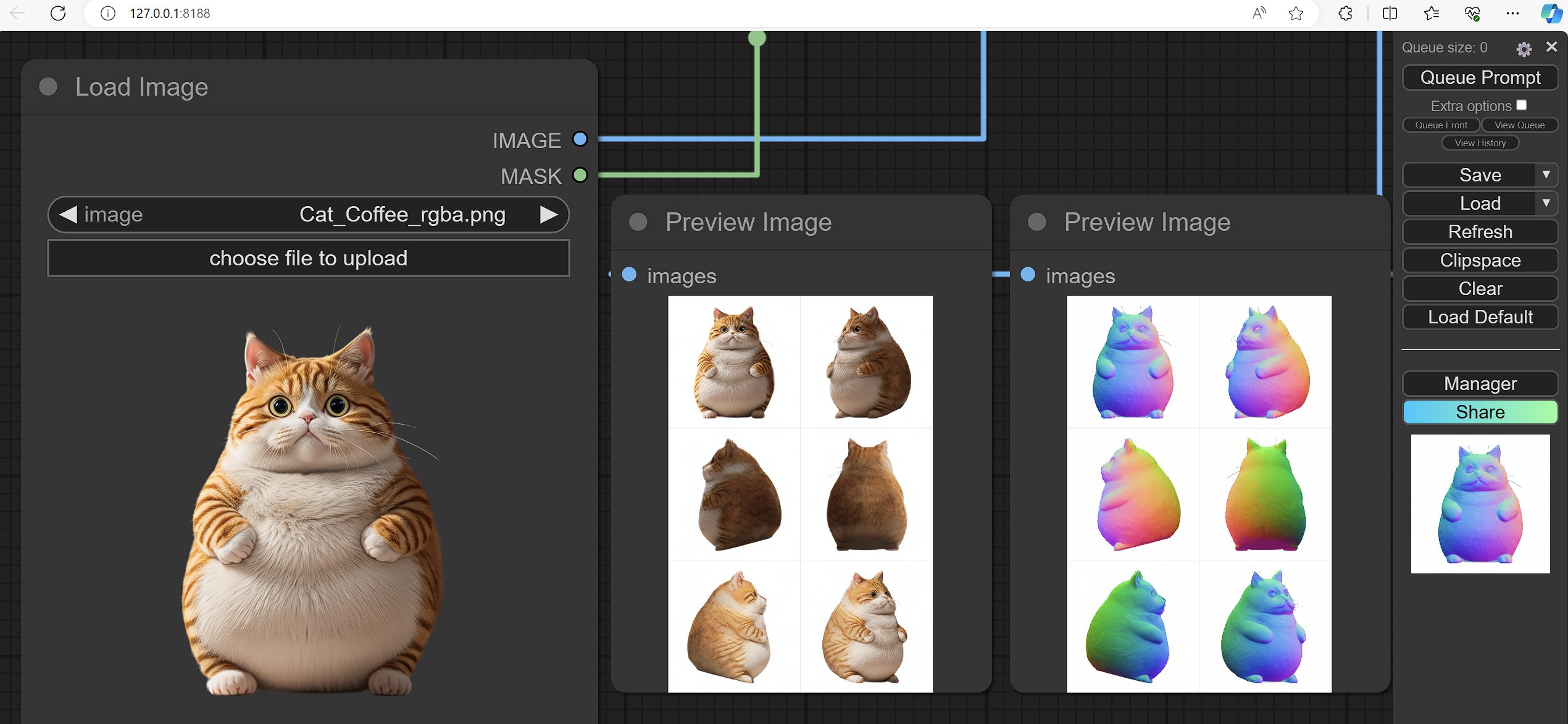 StableFast3D示例