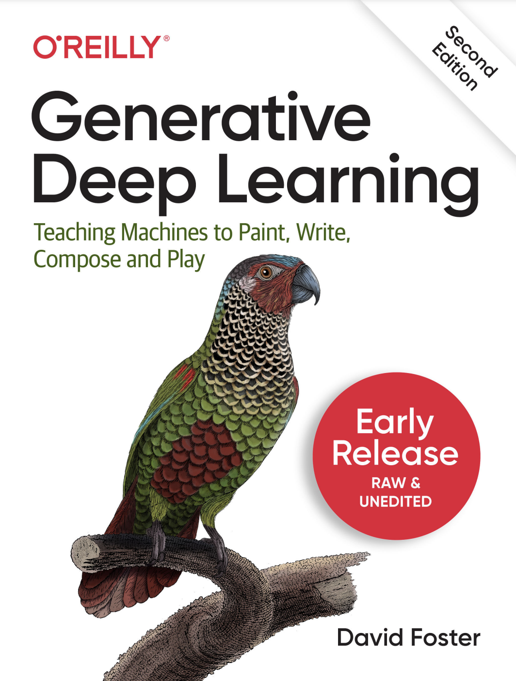 Generative Deep Learning book cover