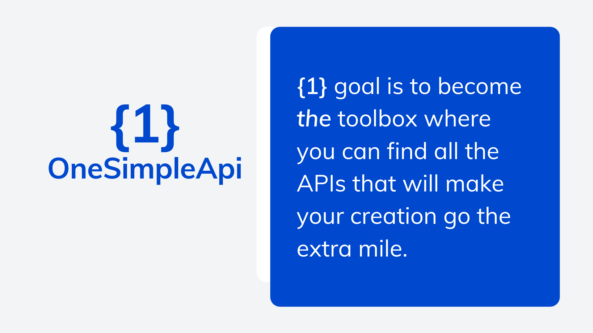 Simple-One-API配置示例