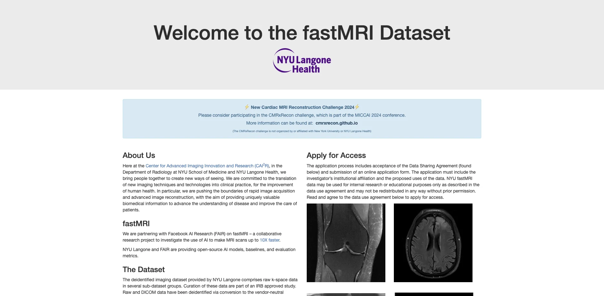 fastMRI