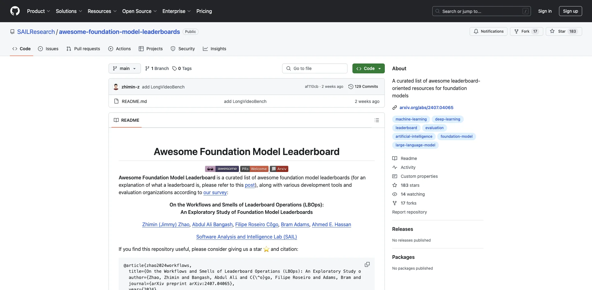 awesome-foundation-model-leaderboards