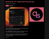 QualityScaler: 人工智能驱动的图像和视频增强工具