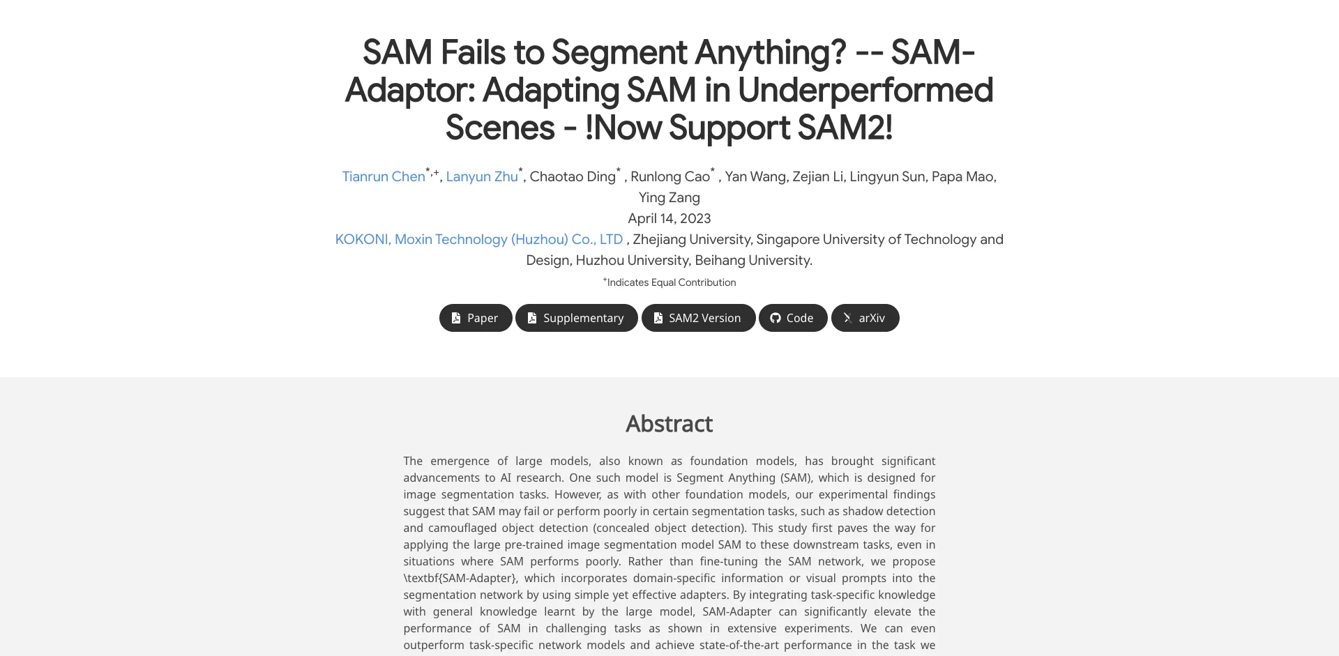 SAM-Adapter-PyTorch