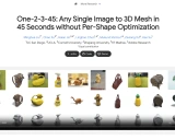 One-2-3-45: 从单张图像到3D模型的革命性技术
