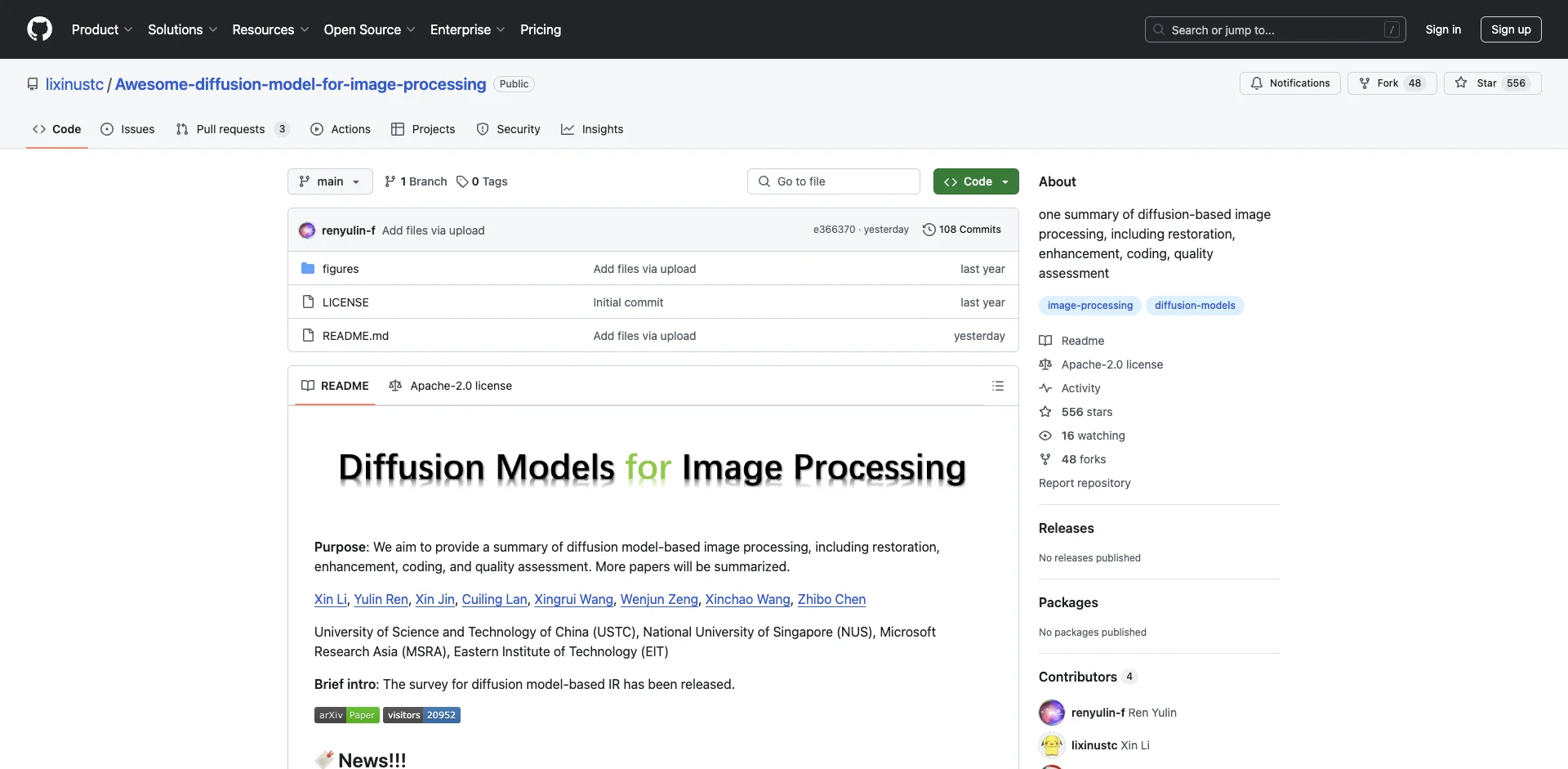 Awesome-diffusion-model-for-image-processing