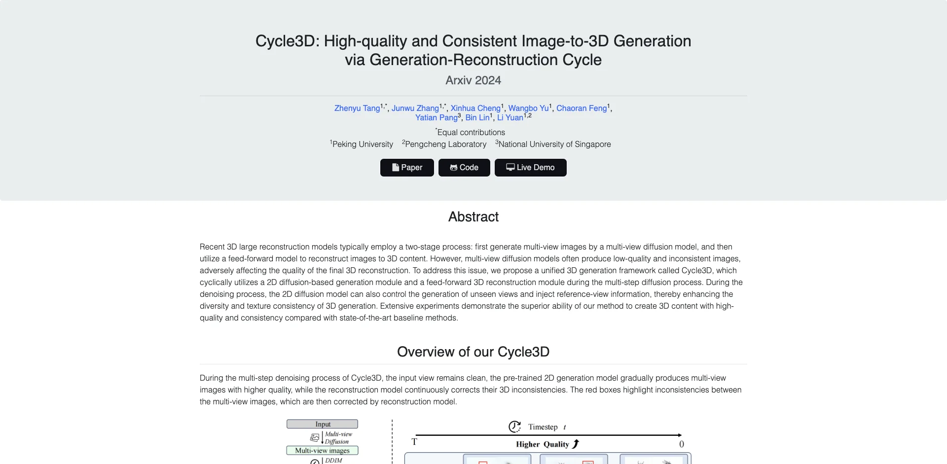 Cycle3D
