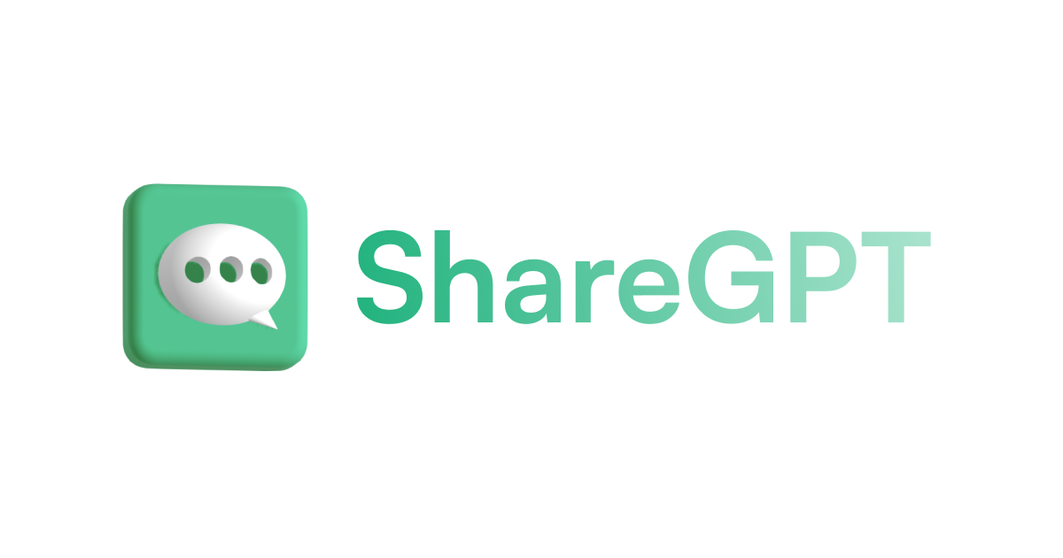 ShareGPT – 一键分享你最狂野的 ChatGPT 对话。