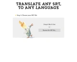 SRT AI Translator: 使用人工智能魔法翻译字幕文件