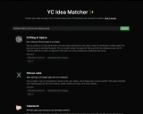 YC Idea Matcher: 创新创业灵感的智能匹配助手