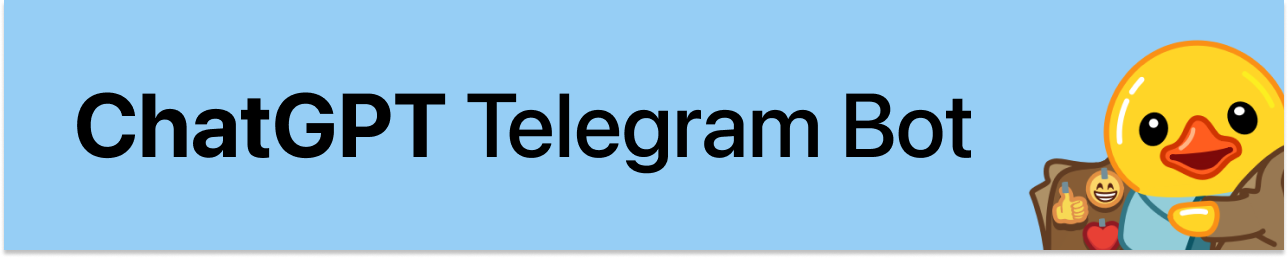 ChatGPT Telegram Bot 界面