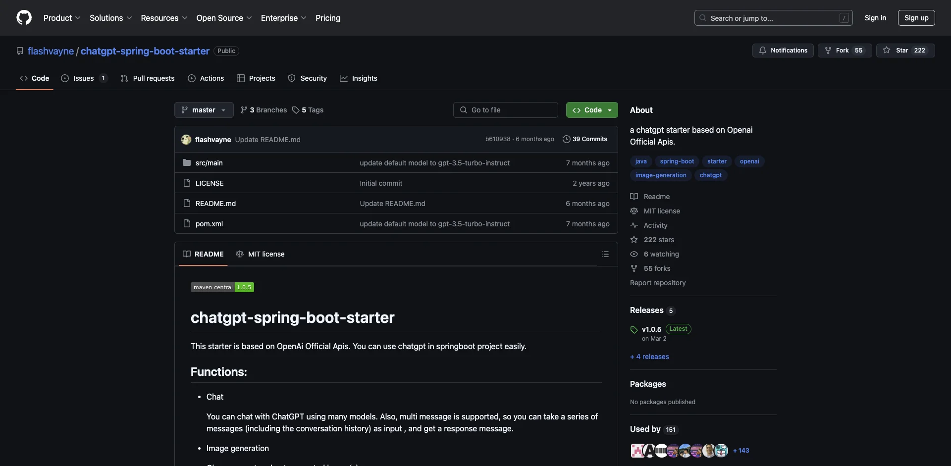 chatgpt-spring-boot-starter