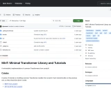 MinT: 从零开始构建Transformer模型的极简教程与库