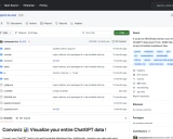 ChatGPT历史导出工具Convoviz:将对话转换为精美Markdown文件