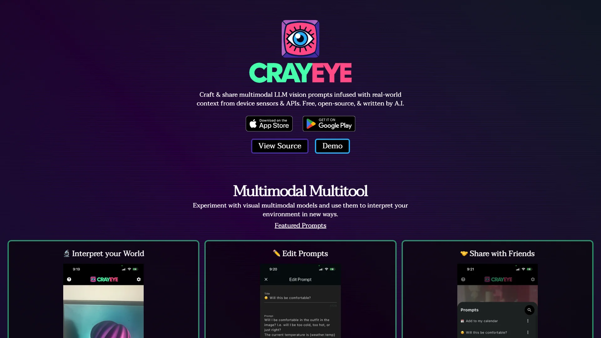 CrayEye: Multimodal Multitool