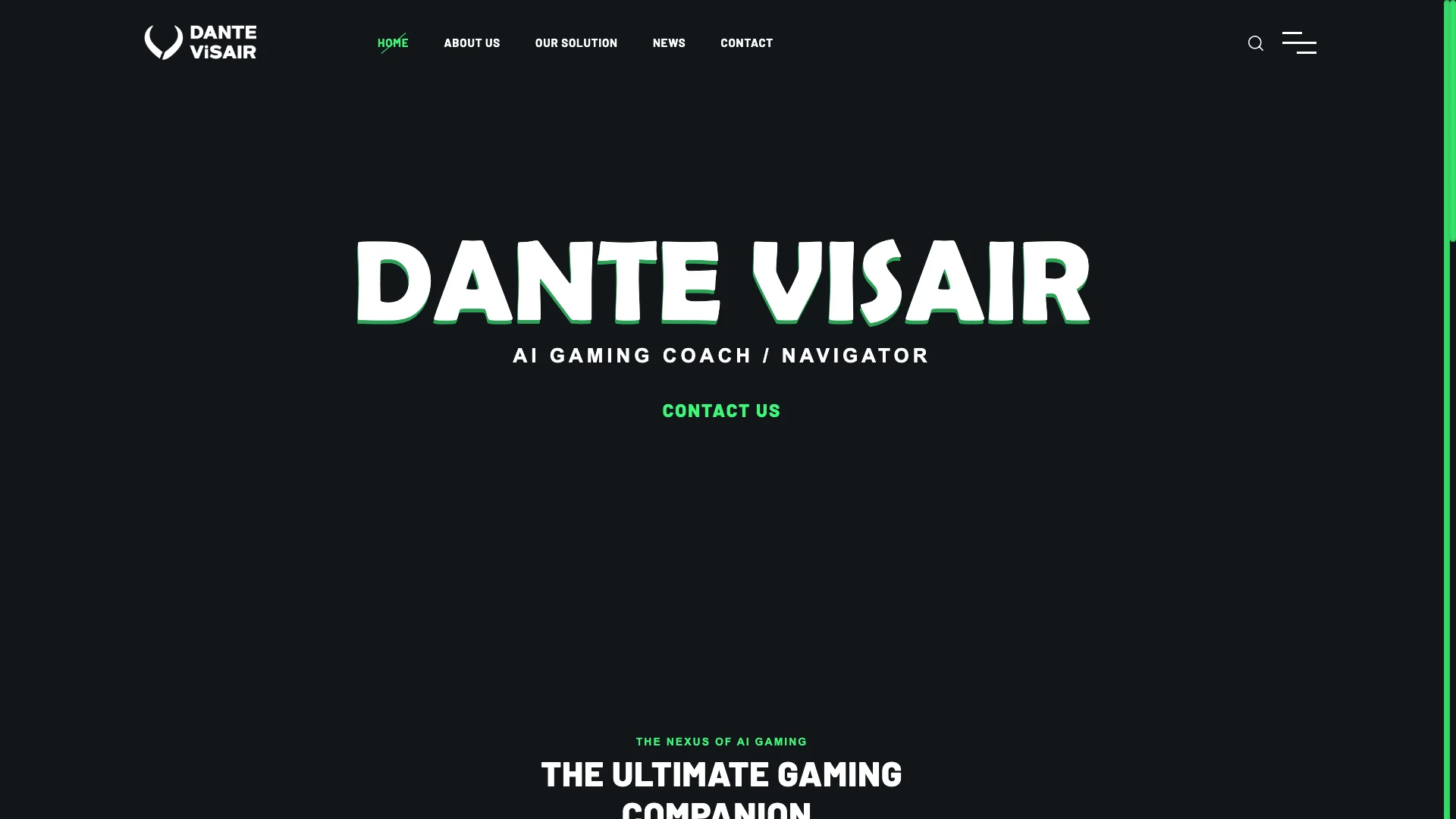 Dante Visair 项目主页