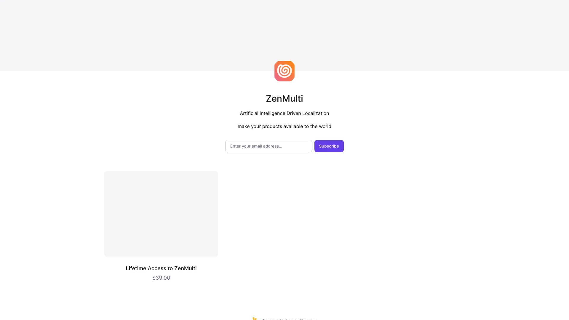 ZenMulti 项目主页截图