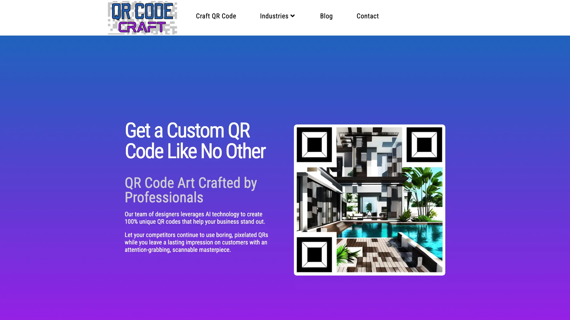 QR Code Craft主页截图