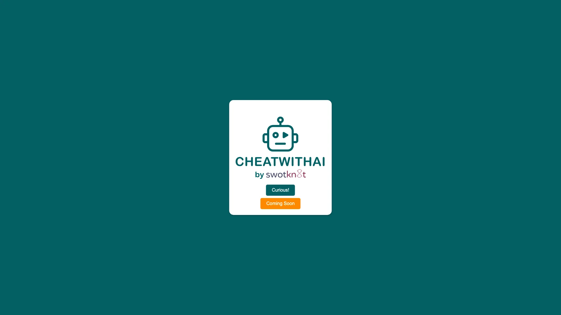 CheatWithAI主页截图