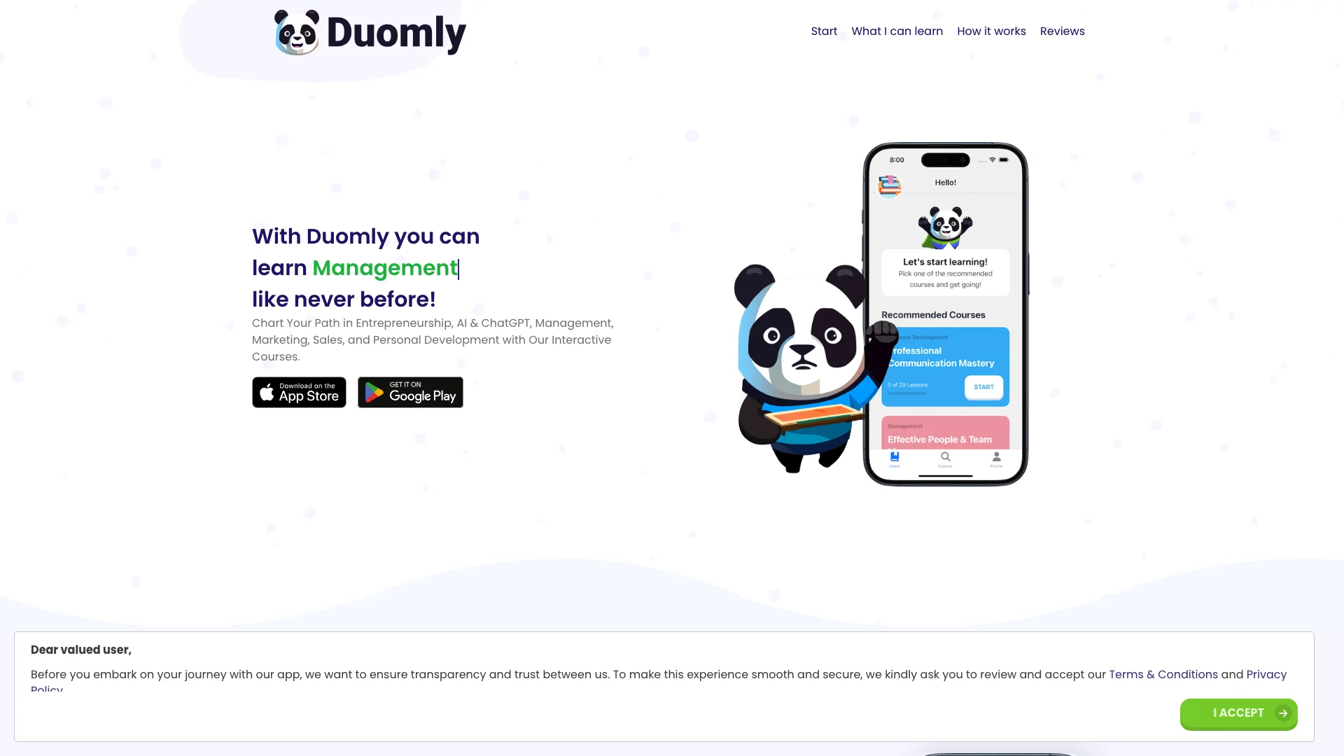 Duomly - School Online 主页截图