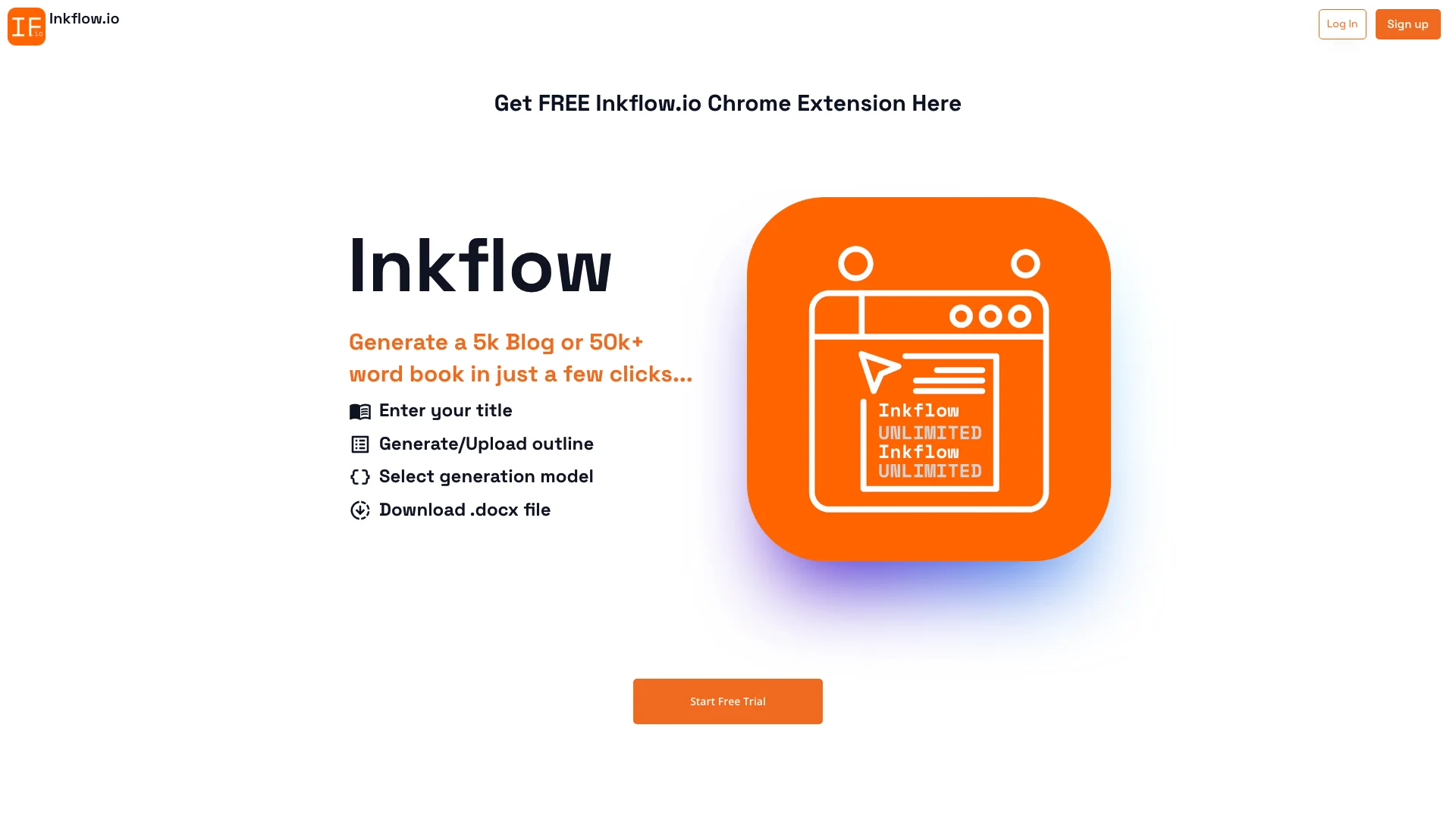 Inkflow主页截图