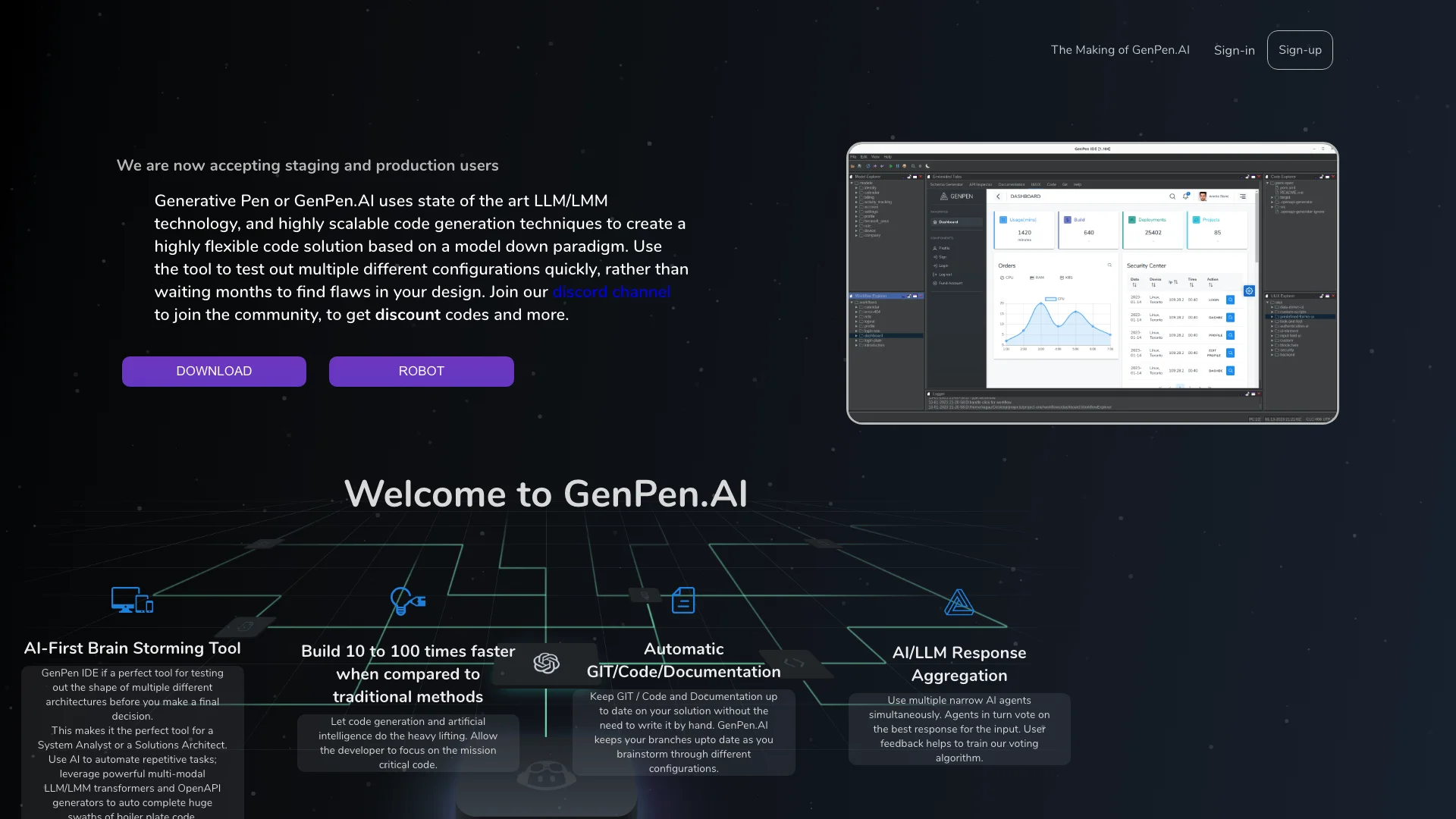 GenPen.AI 项目主页