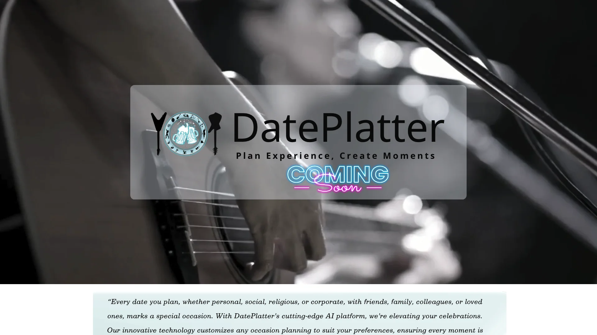 DatePlatter主页截图