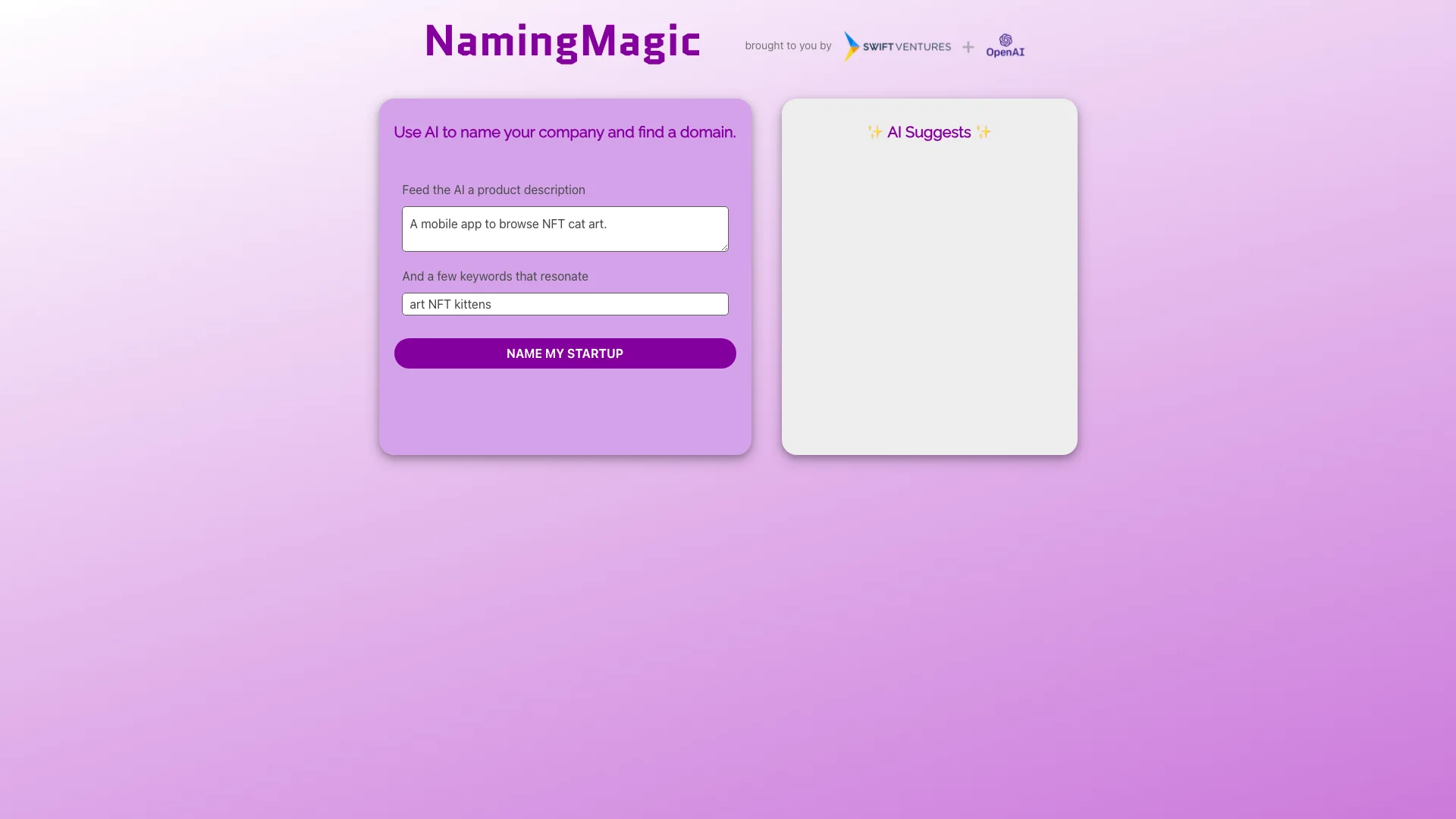 Naming Magic主页