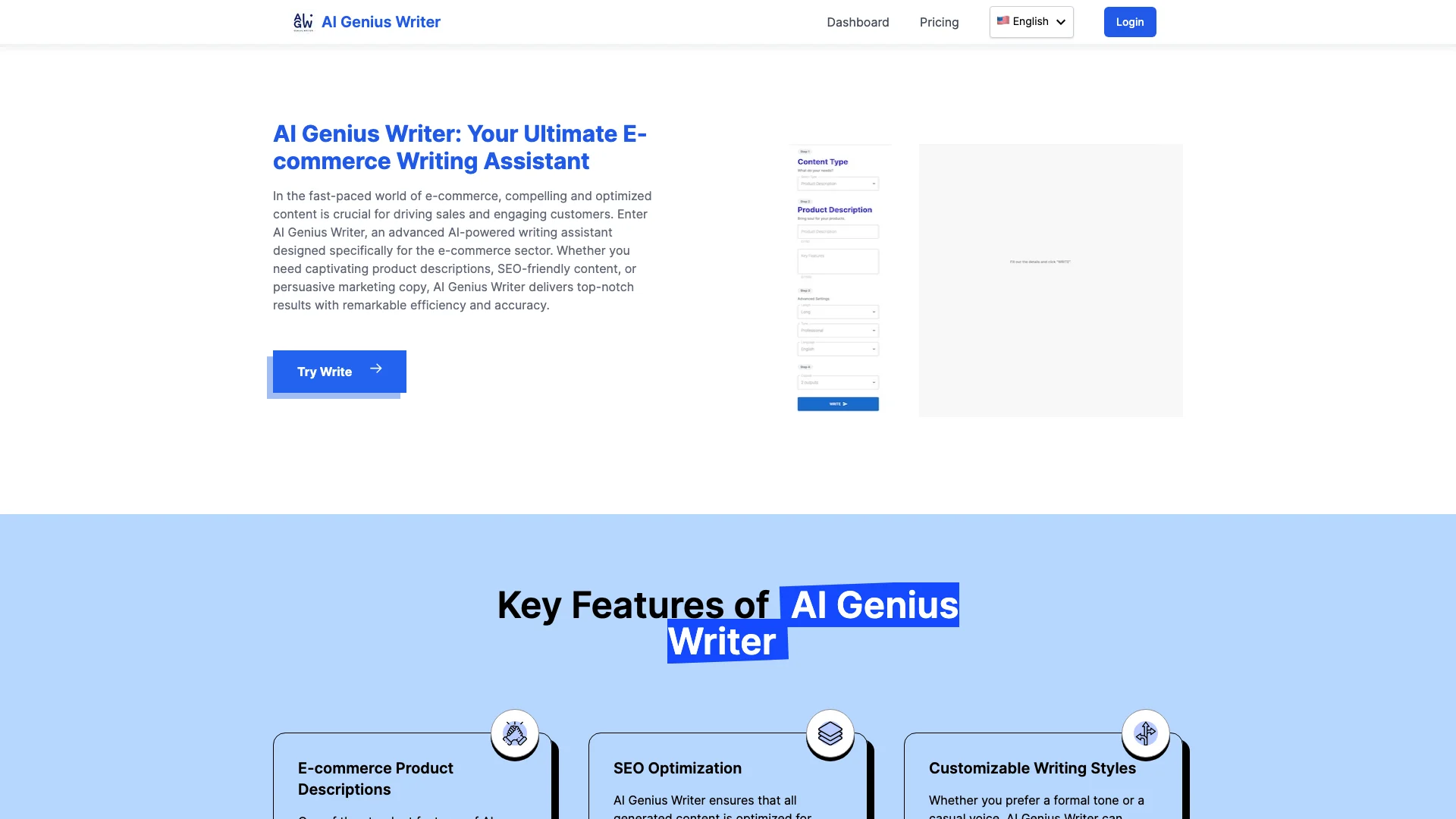 AI Genius Writer Assistant