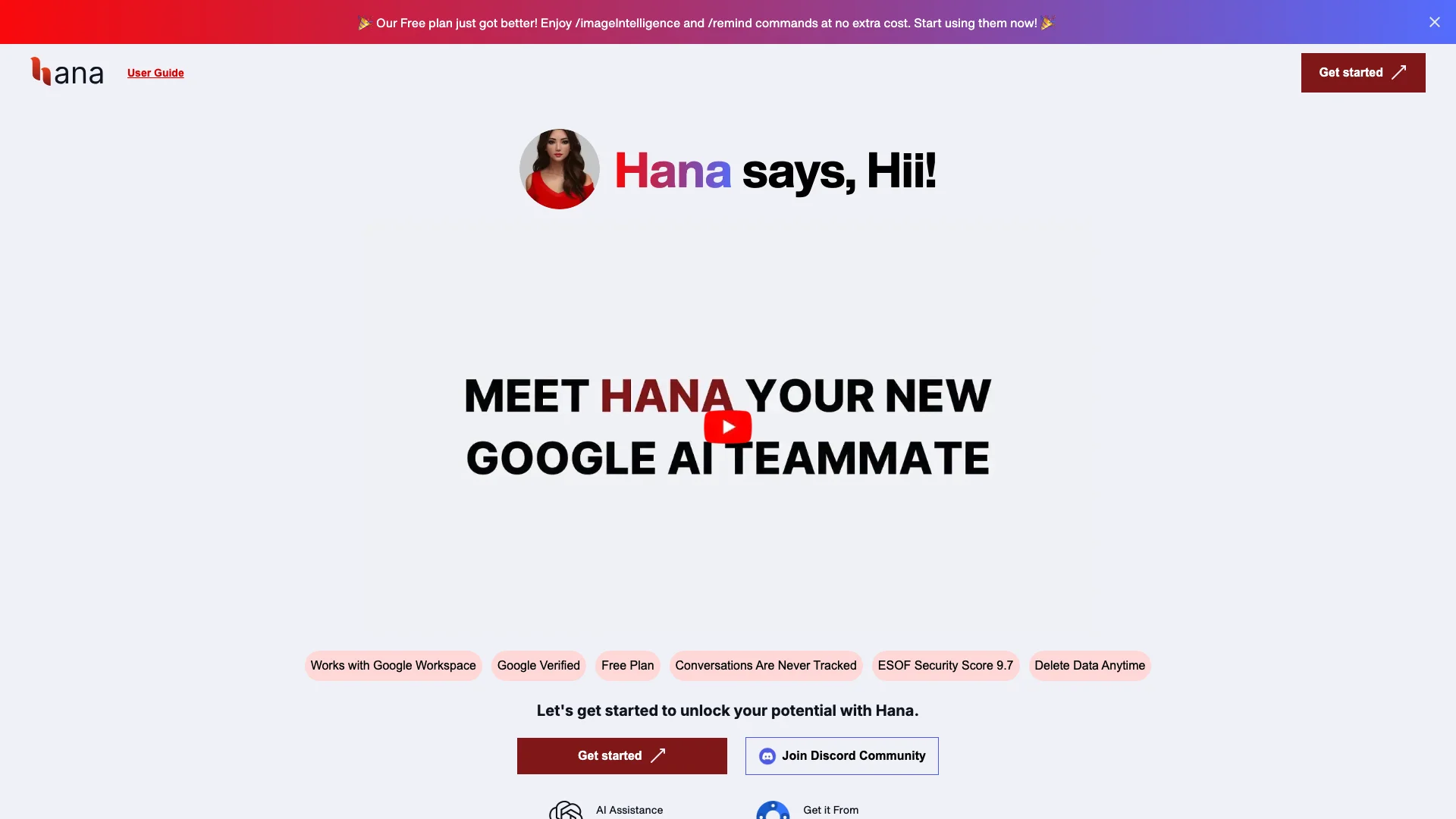 Hana AI Assistant