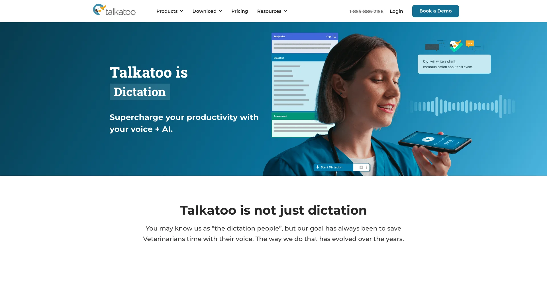 Talkatoo主页截图