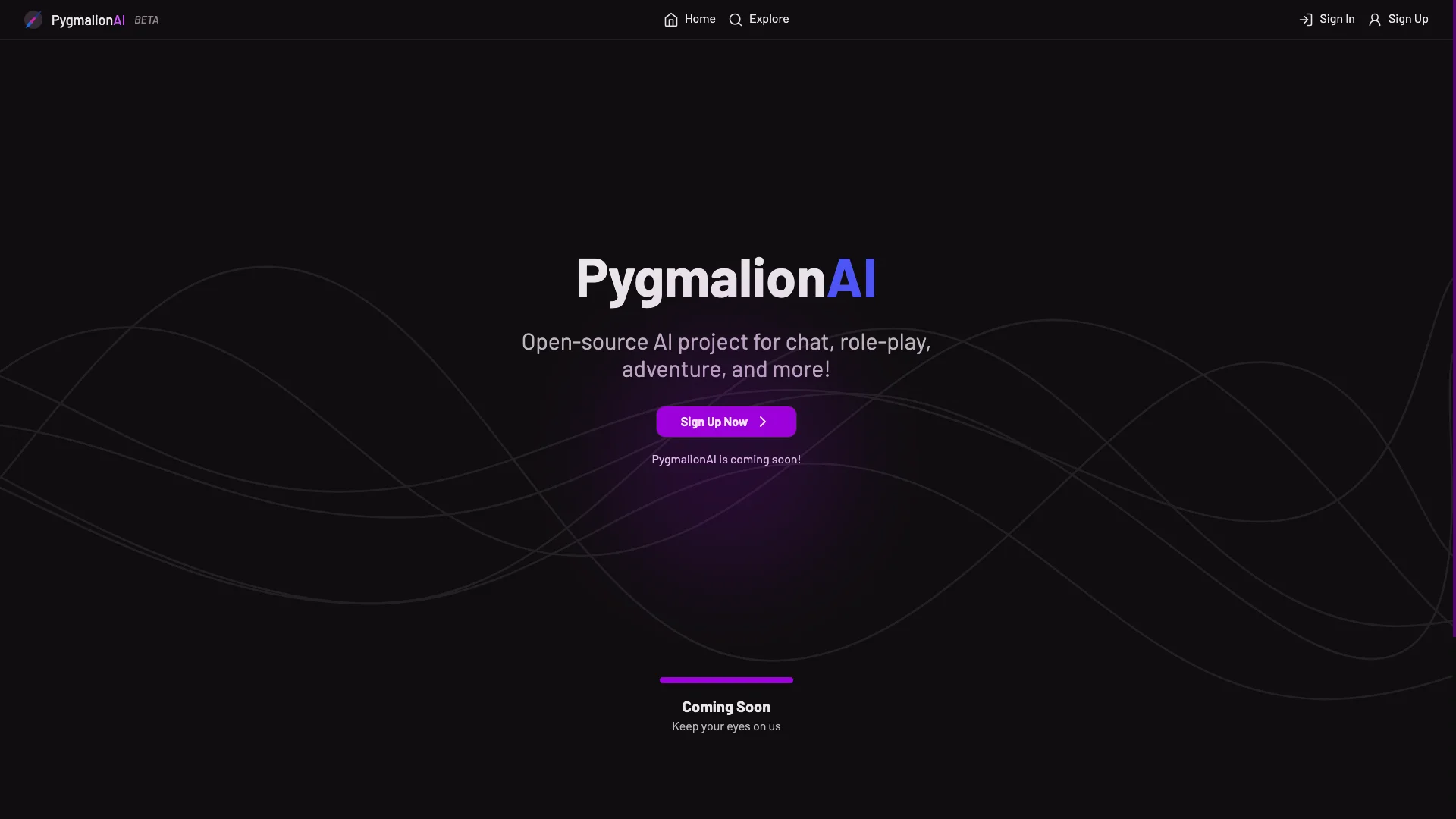 PygmalionAI 项目主页