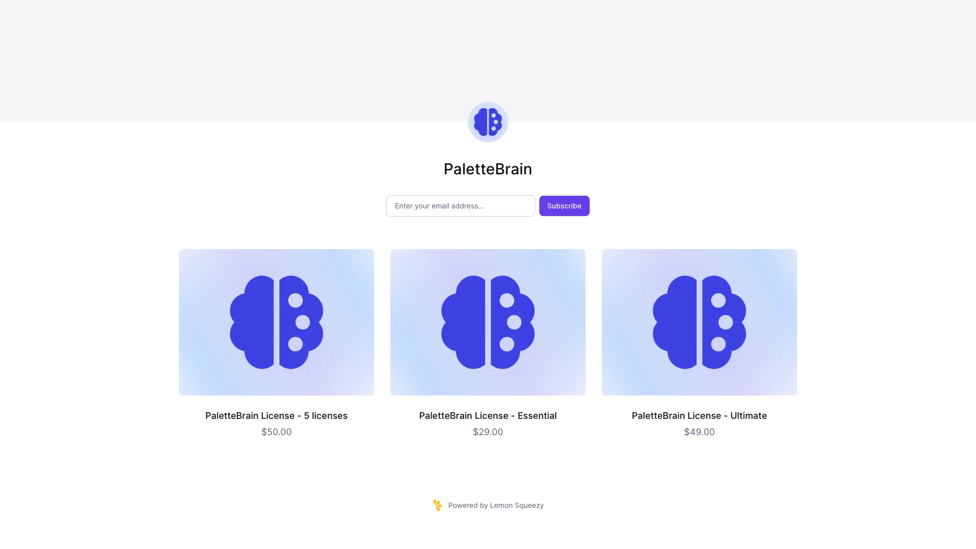 PaletteBrain主页截图