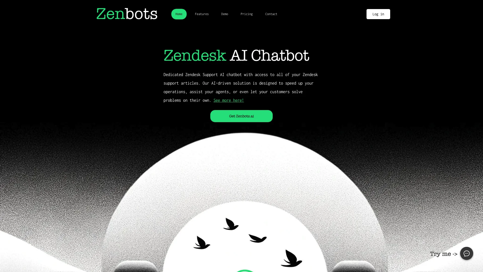 Zenbots 主页截图