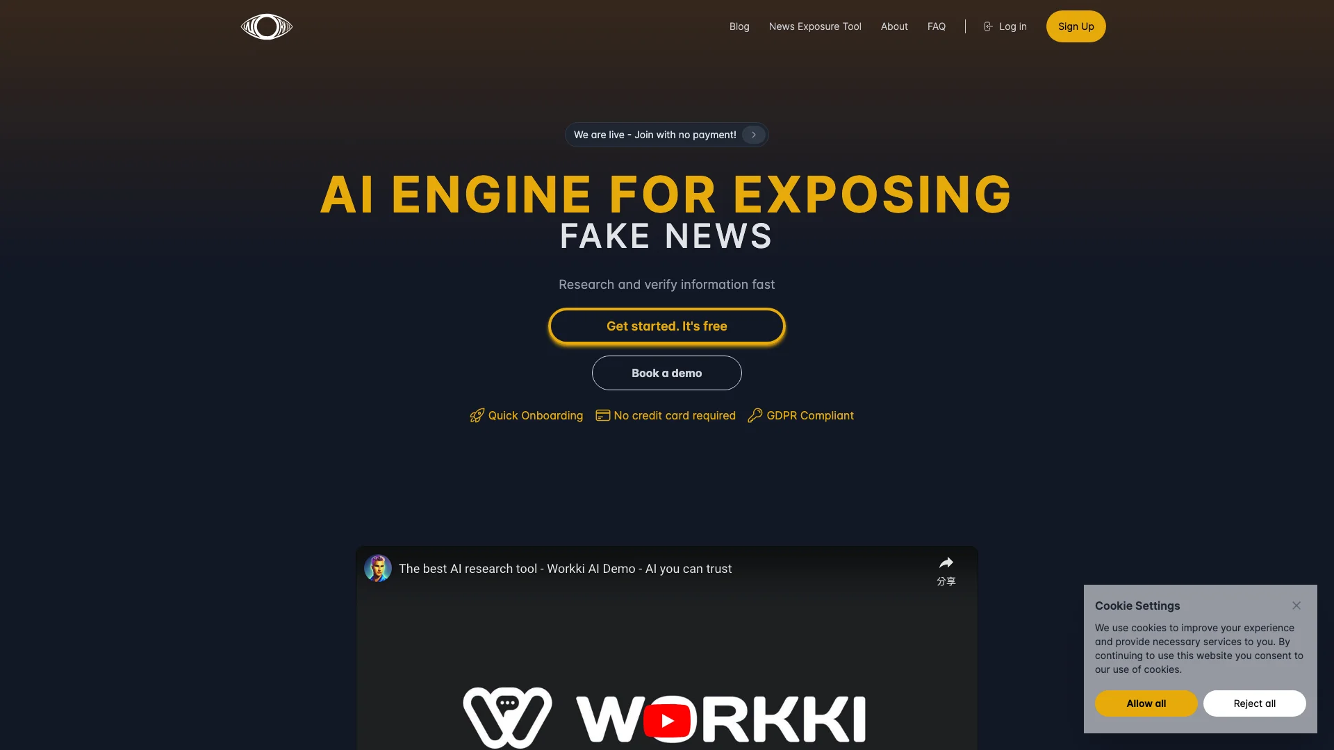 Workki AI 项目主页