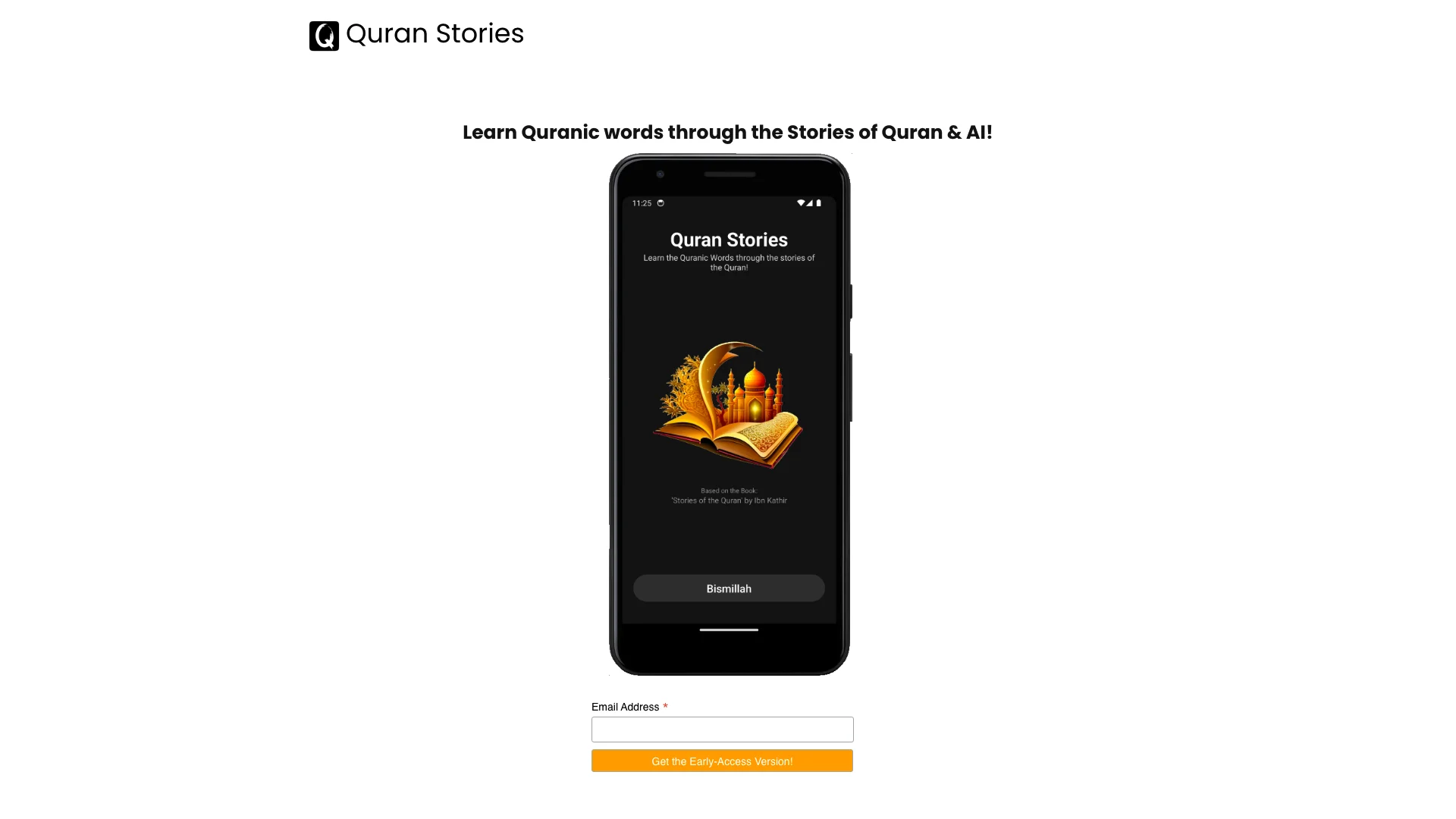 Quran Stories 主页截图