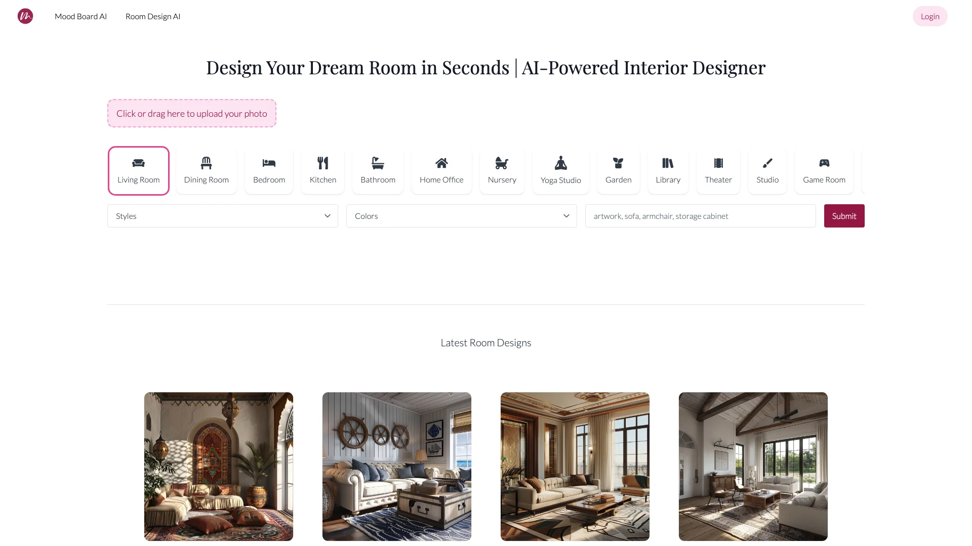 AI-Powered Interior Designer