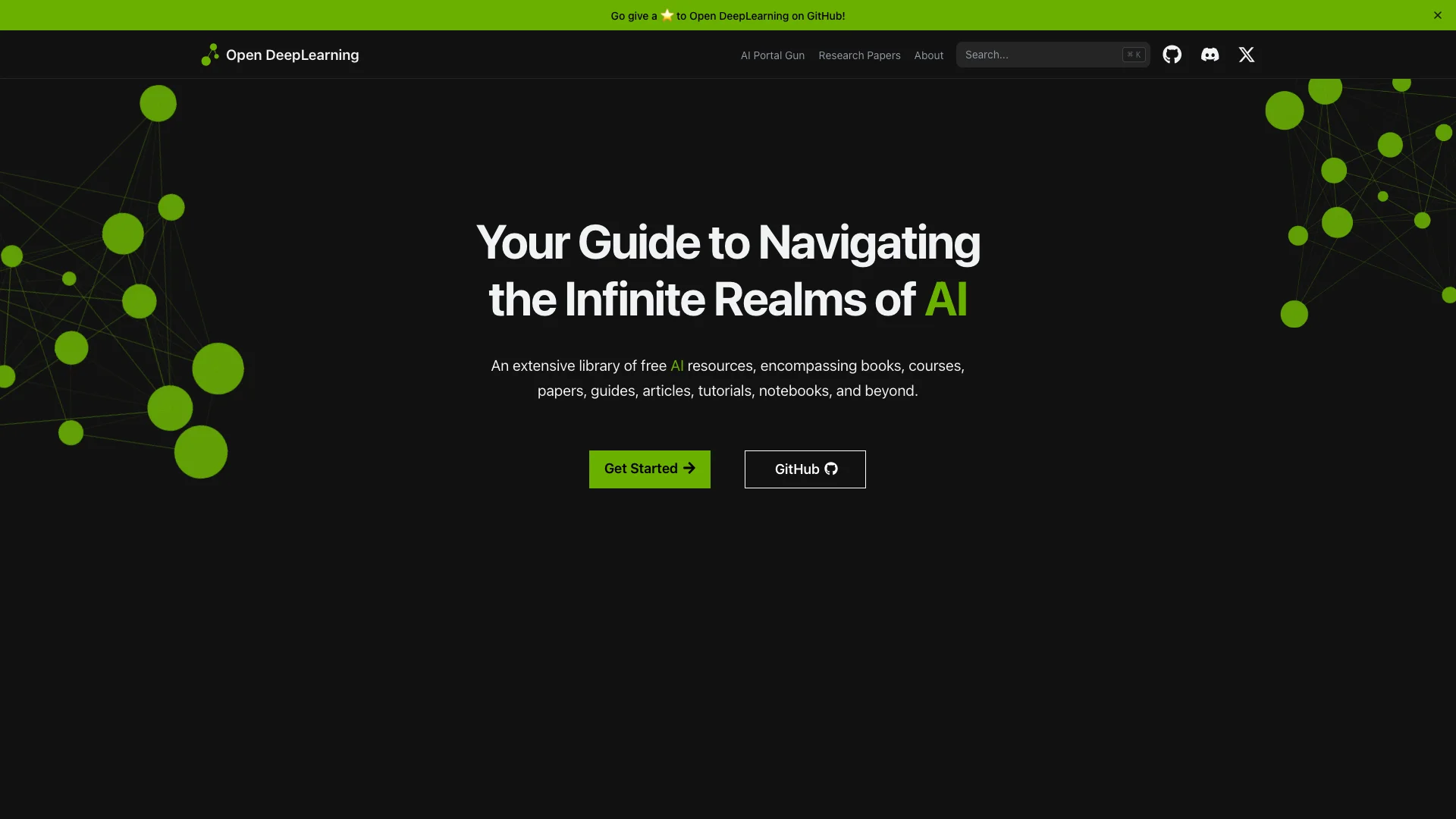 Open DeepLearning 主页
