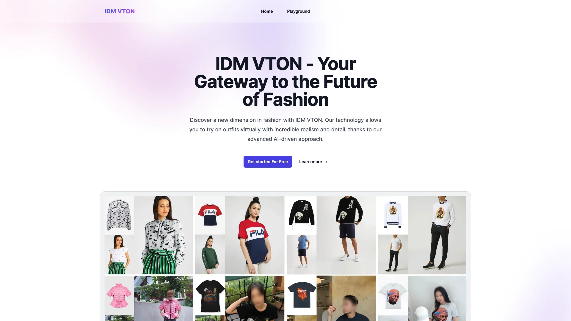 IDM VTON Online主页