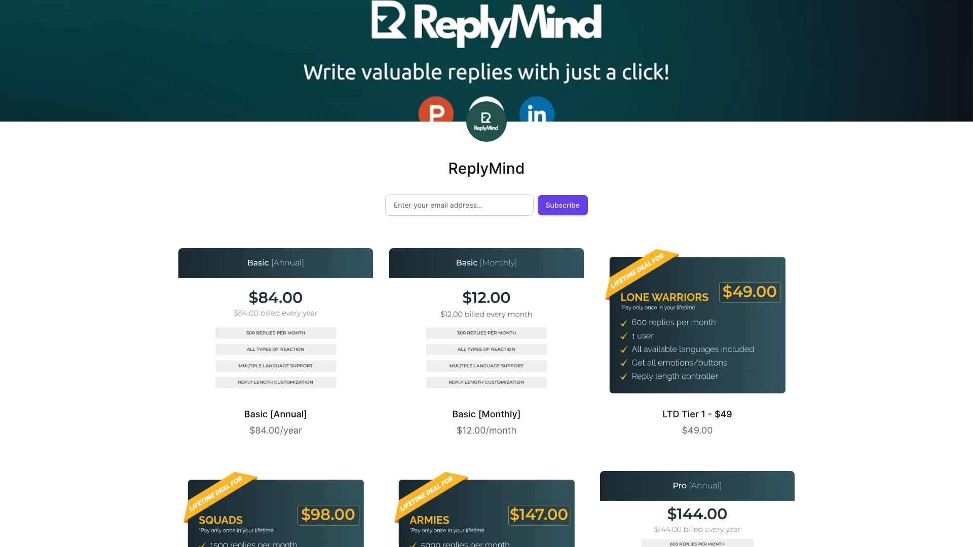 ReplyMind 项目主页