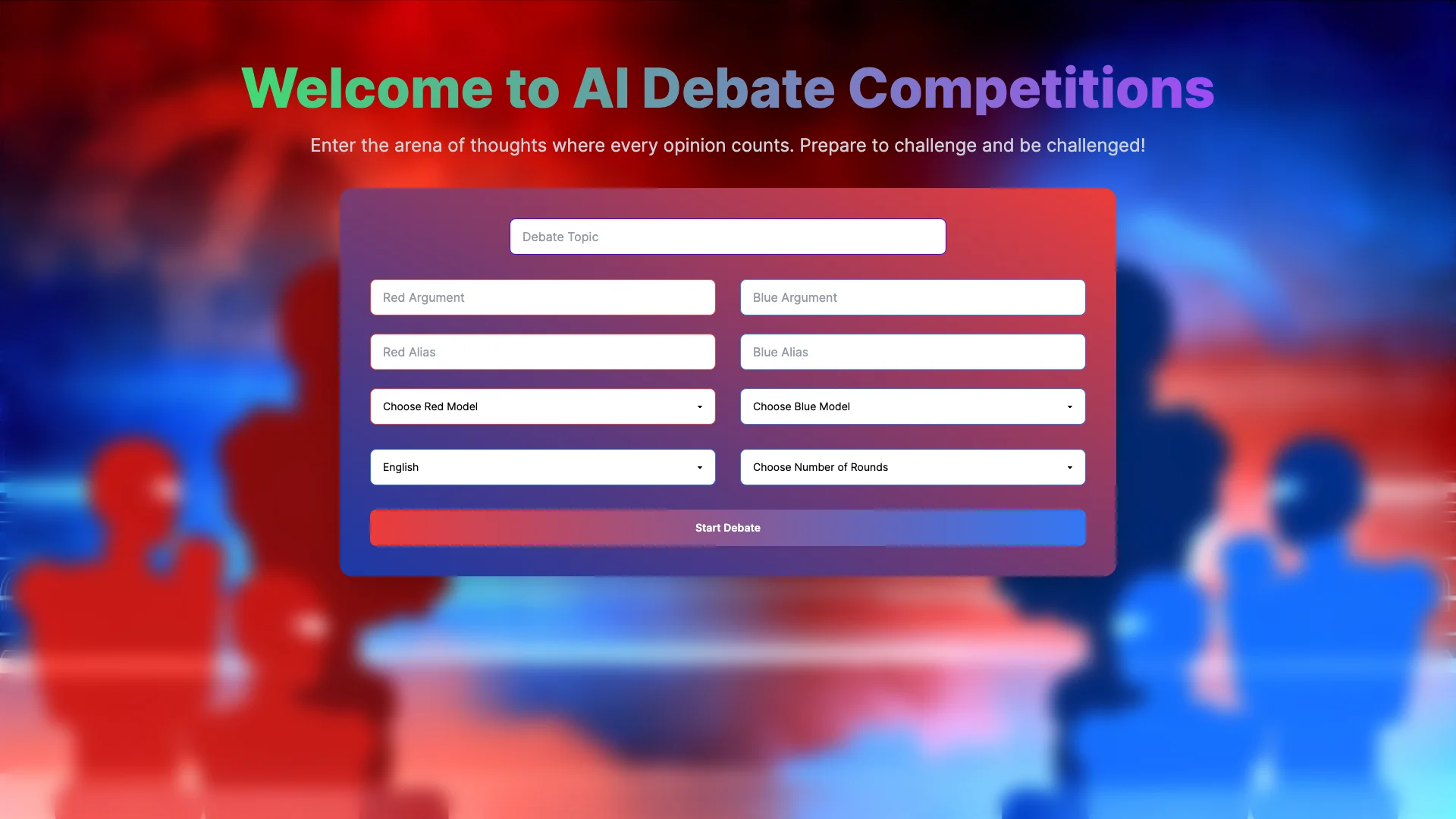 Debate Competitions主页