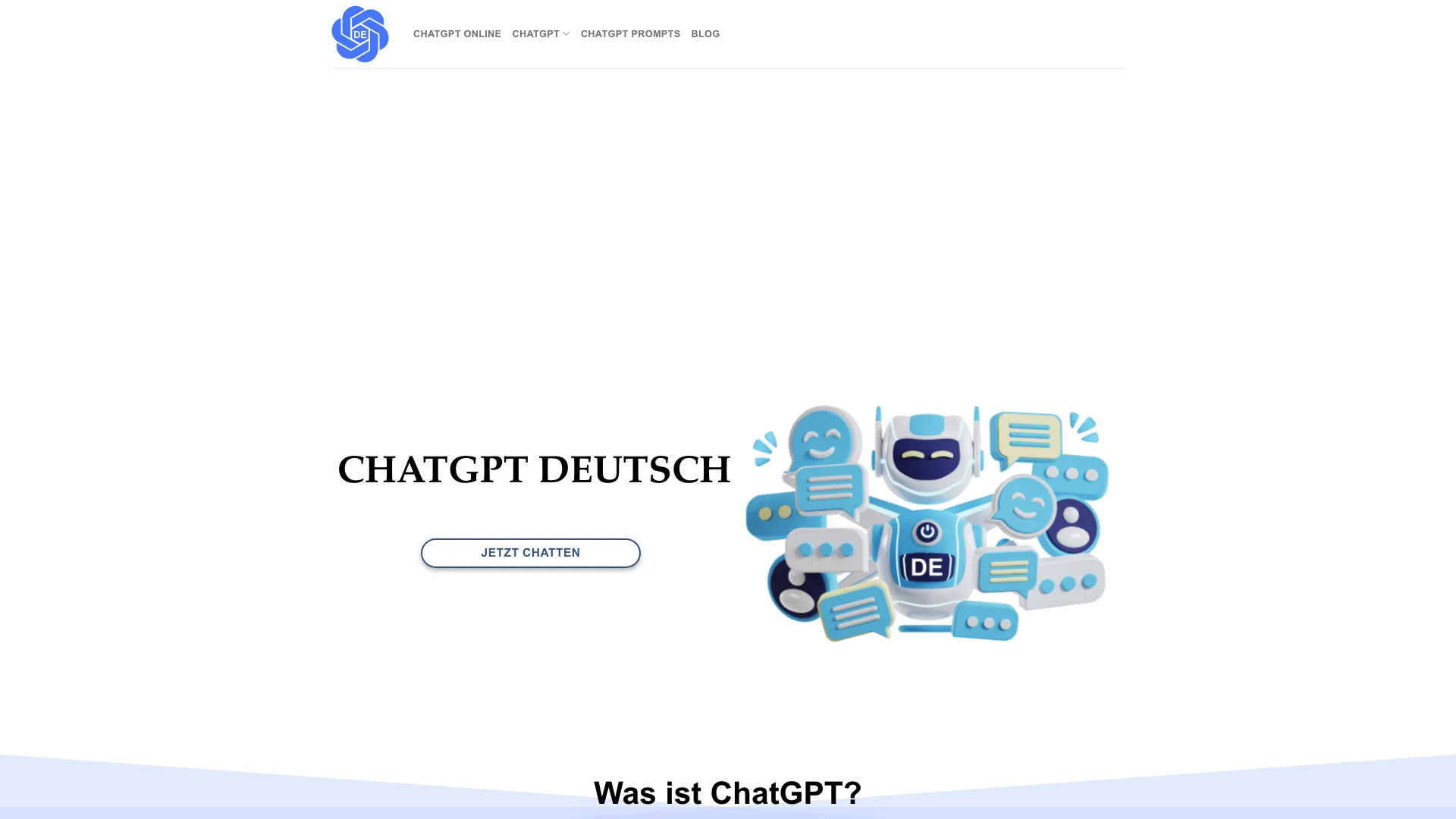 ChatGPT Deutsch Kostenlos Ohne Anmeldung｜OpenAI 主页截图