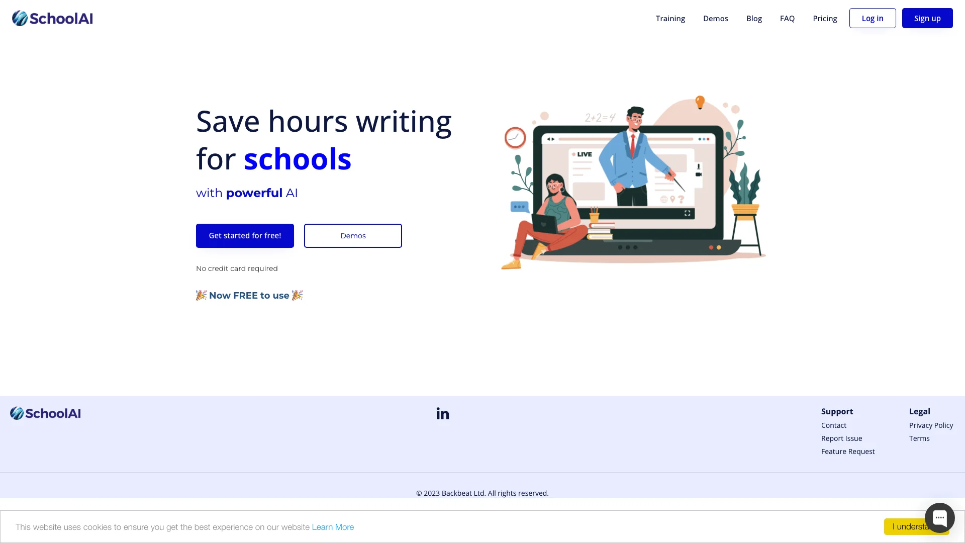 SchoolAI.co 主页截图