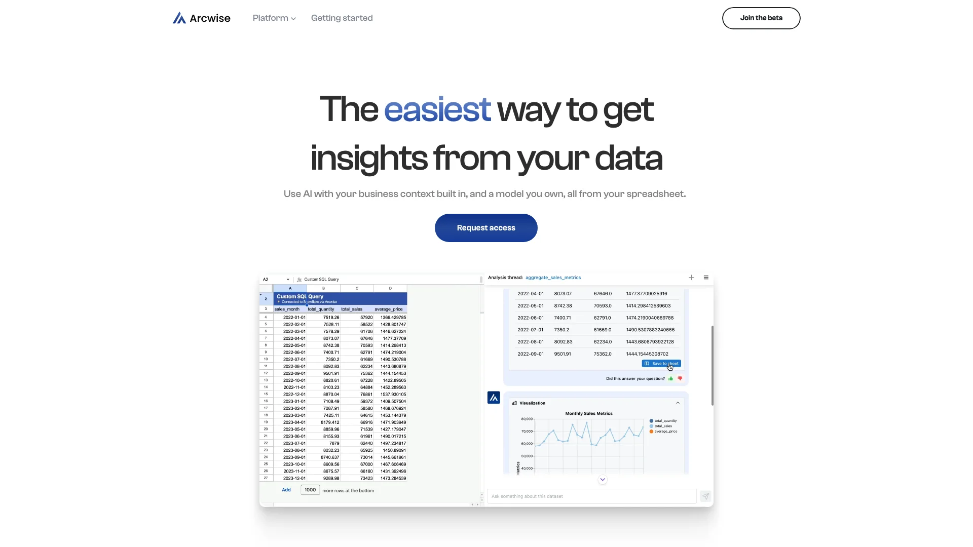 Arcwise 项目主页截图