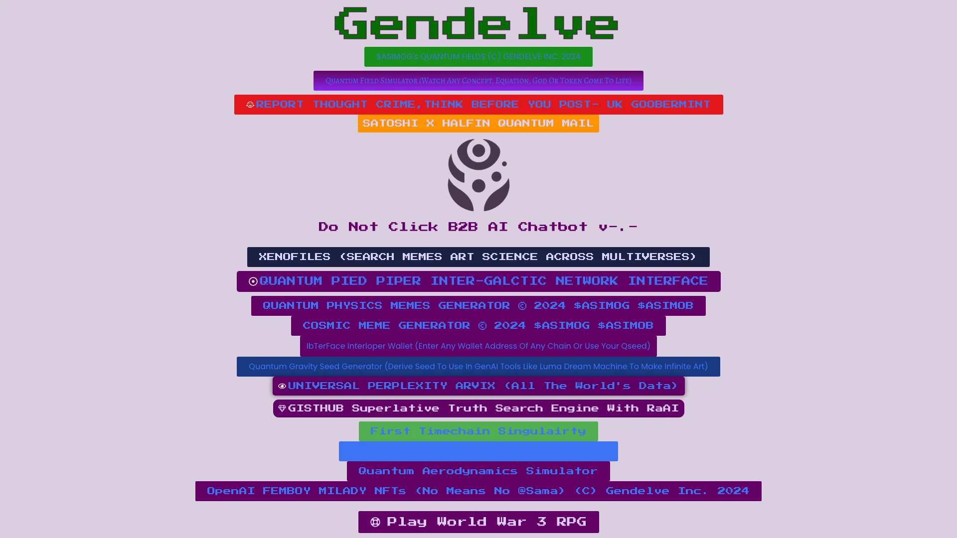 GenDelve主页截图