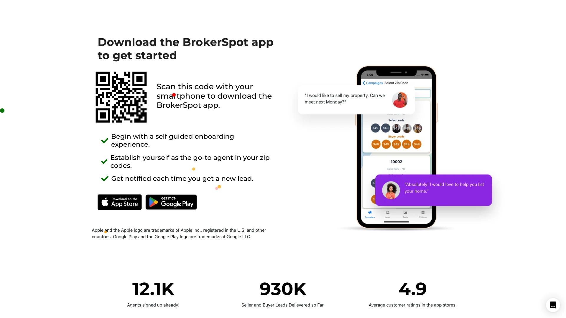 BrokerSpot主页截图