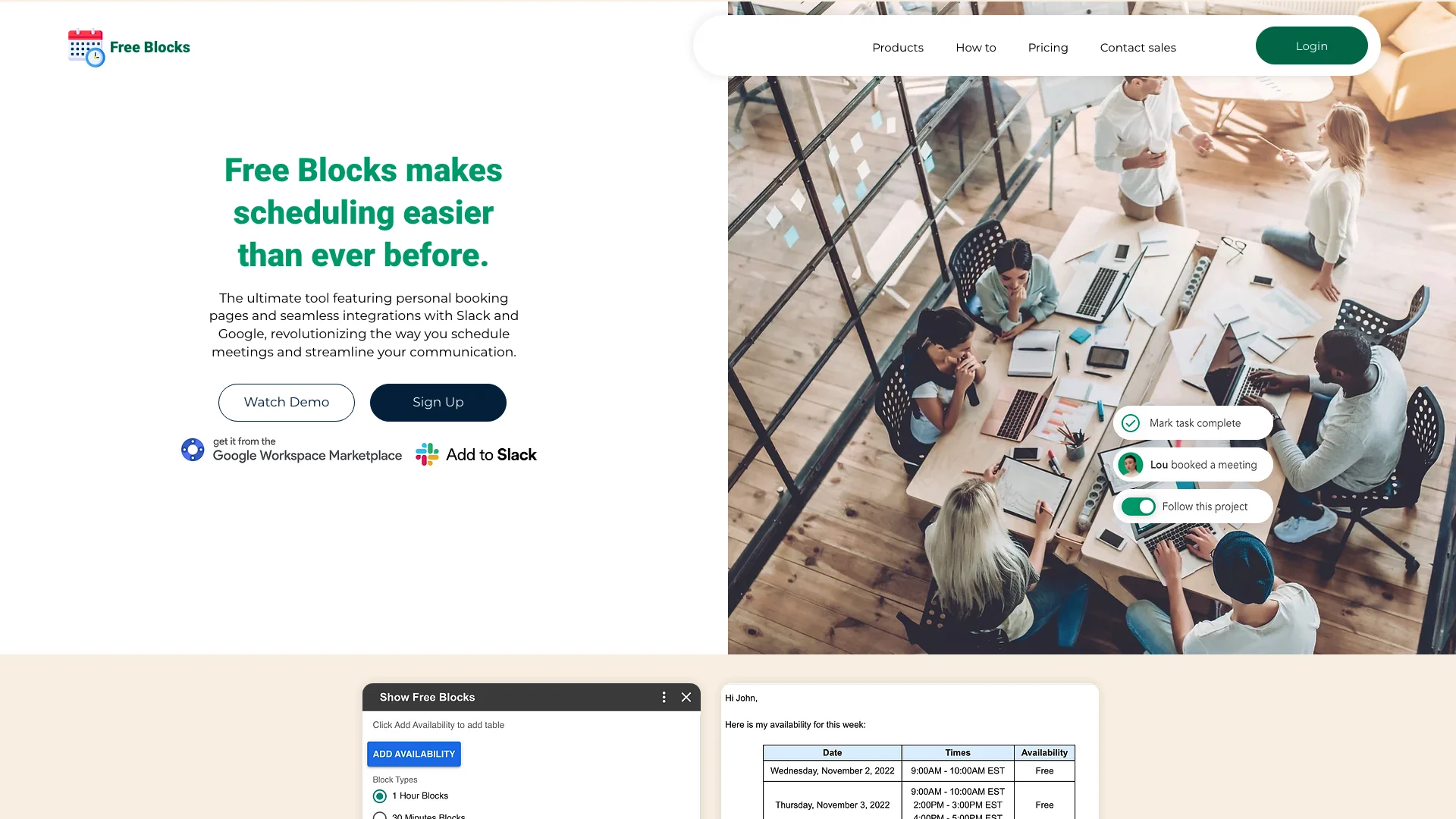Free Blocks 主页截图