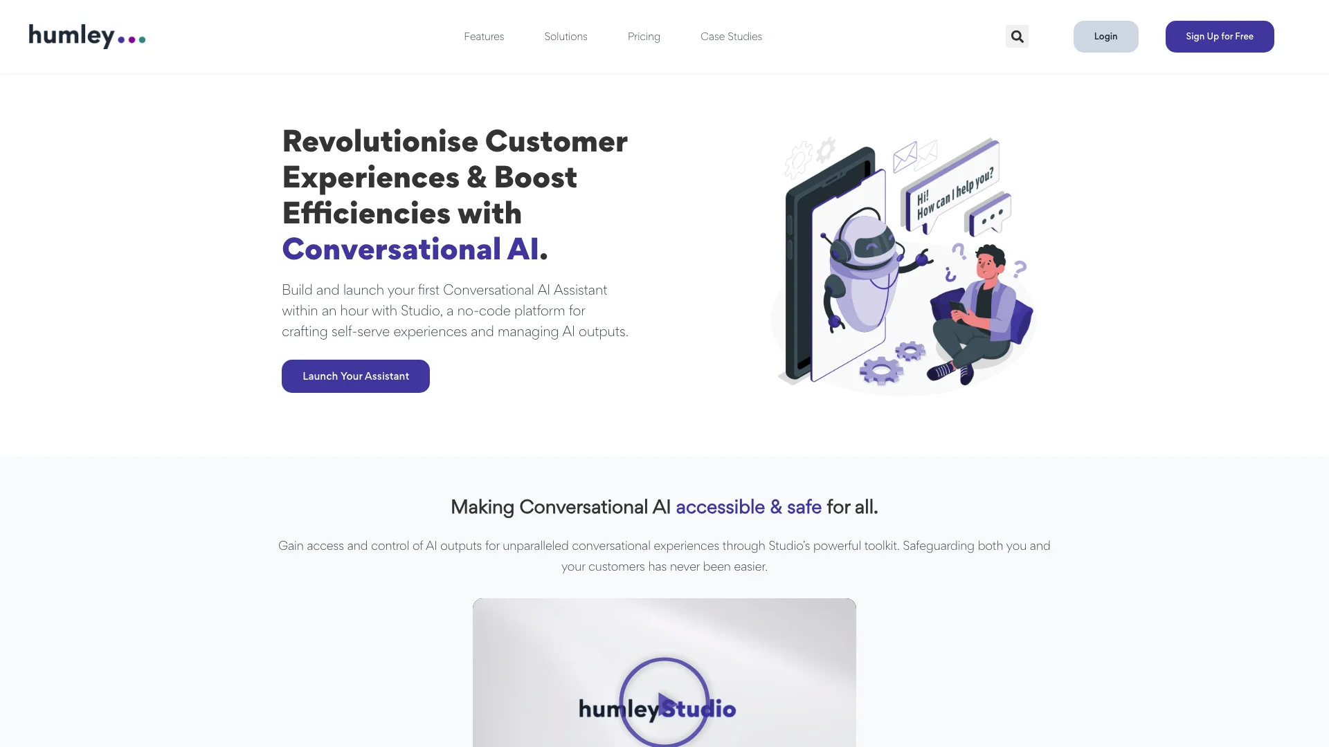 Humley Conversational AI Platform