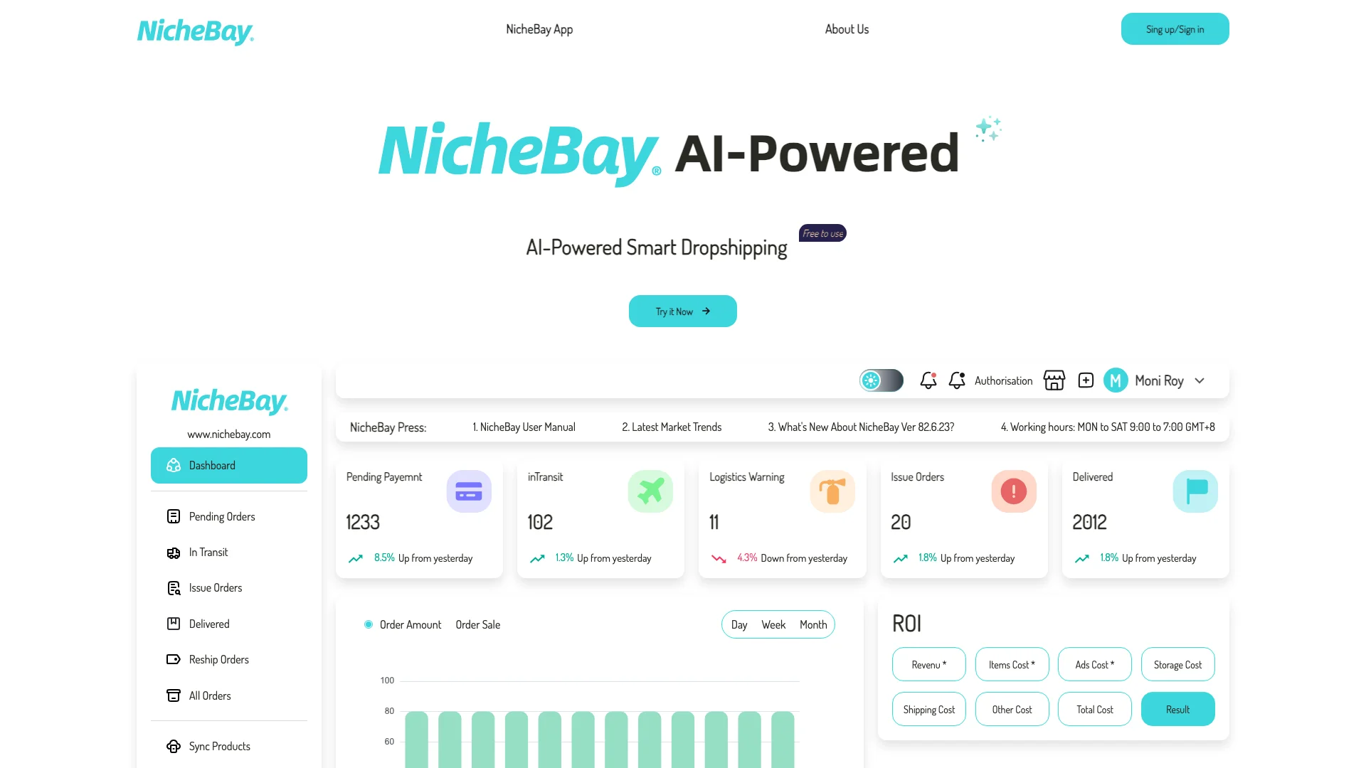 nichebay® AI-driven主页